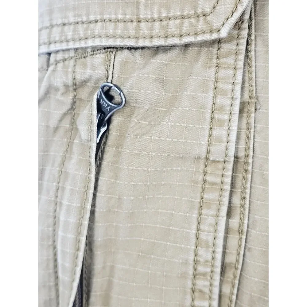 CARHARTT Force Tappen Relaxed Fit Cargo utility Work Pant Yukon Tan 46 x32 3768 - Picture 10 of 11